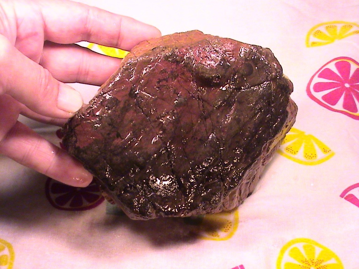 Chalcopyrite Script Jasper Agate, Natural Lapidary Rock, 3 LBS, 4 OZ, #300