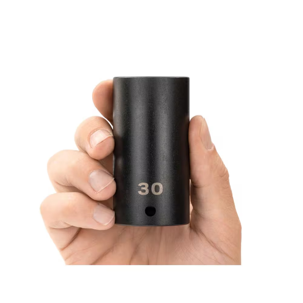 1/2 In. Drive X 30 Mm Deep 12-Point Impact Socket