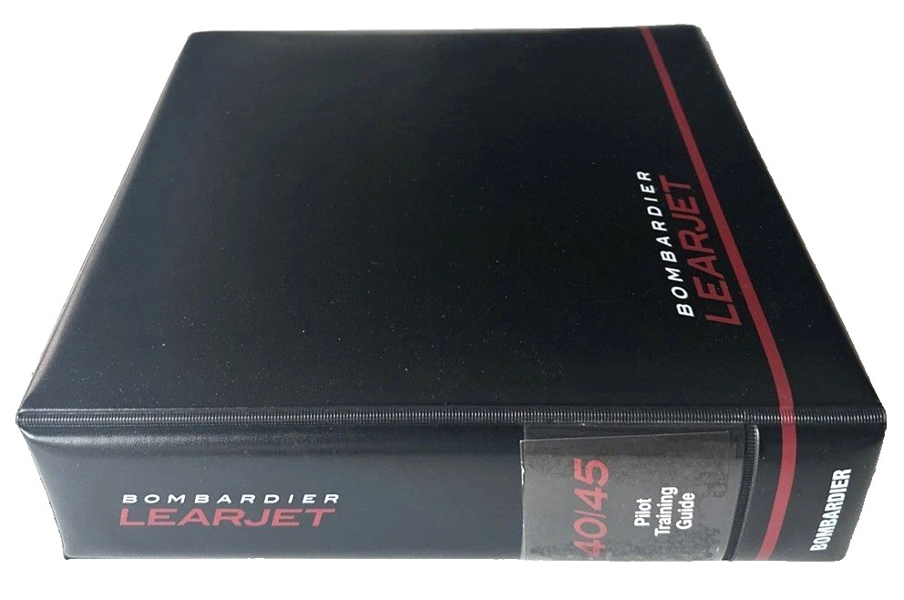 Bombardier LEARJET 40/45 Pilot Training Guide