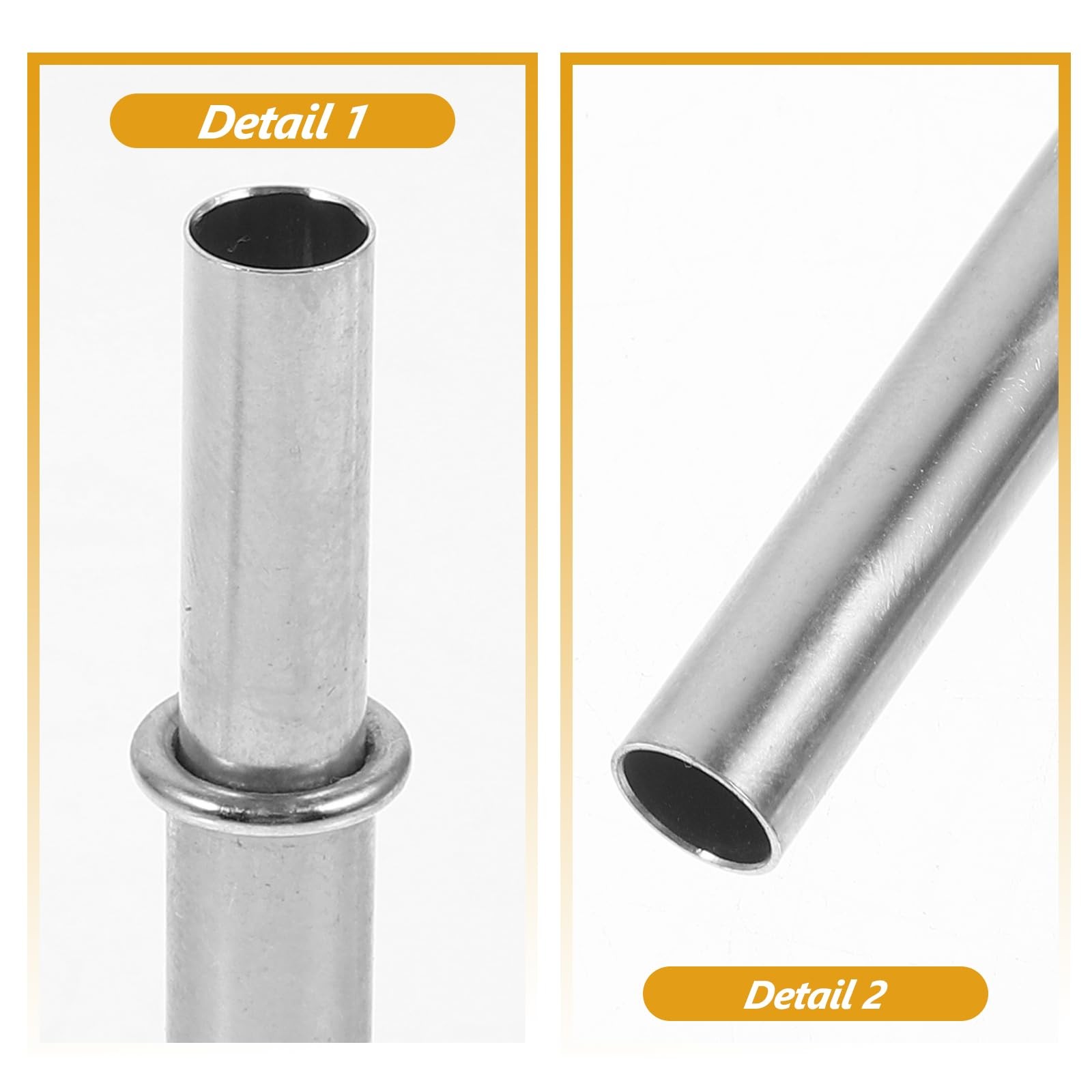 Milisten Fishing Rod Ferrule Connector Tube 2.95 7.50X0.50X0.50CM, As Shown