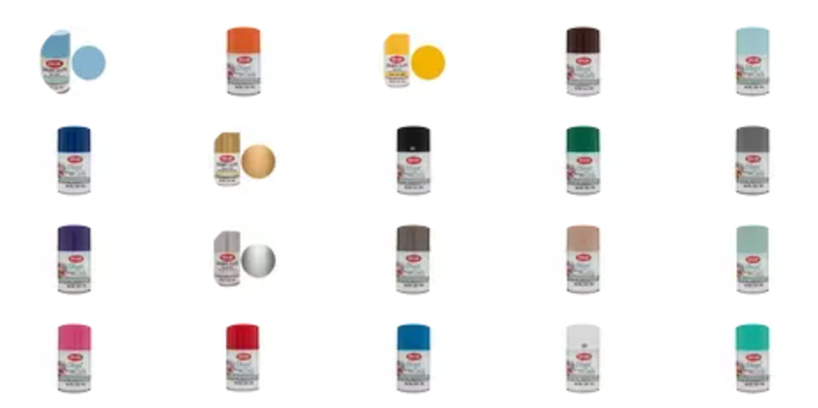 Krylon Short Cuts Spray Paint 3 oz Priced Per Can