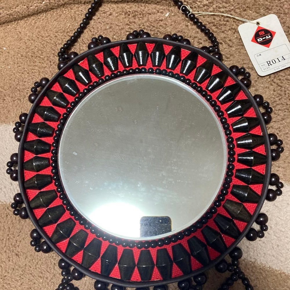wall hanging mirror retro