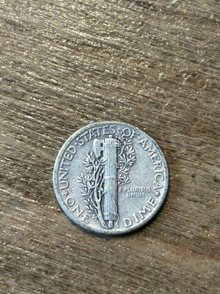 1943 Mercury Dime VF