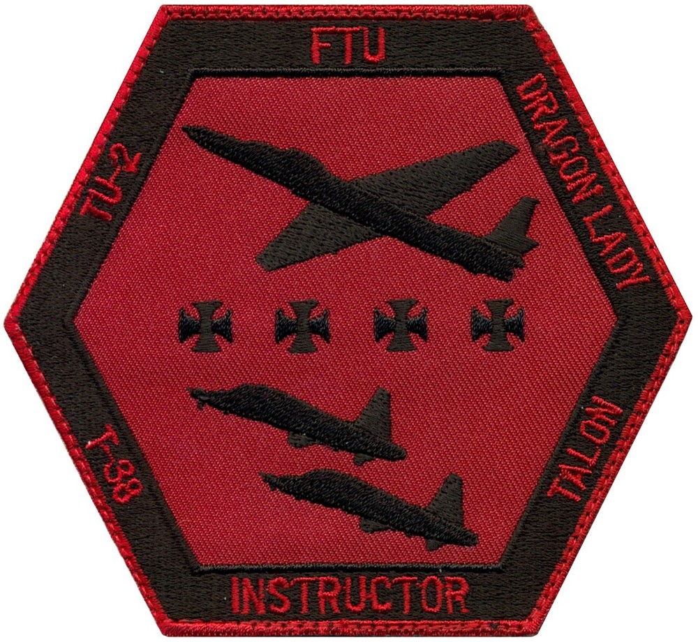 USAF 1st RECONNAISSANCE SQUADRON – T-38 & TU-2 FTU INSTRUCTOR PATCH