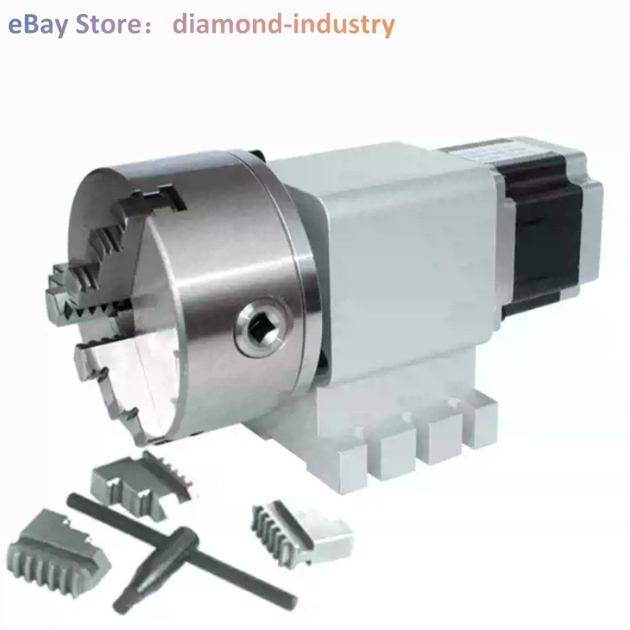 CNC Positioning Table's A-axis Rotary Spindle CNC Positioning Head:Zero position
