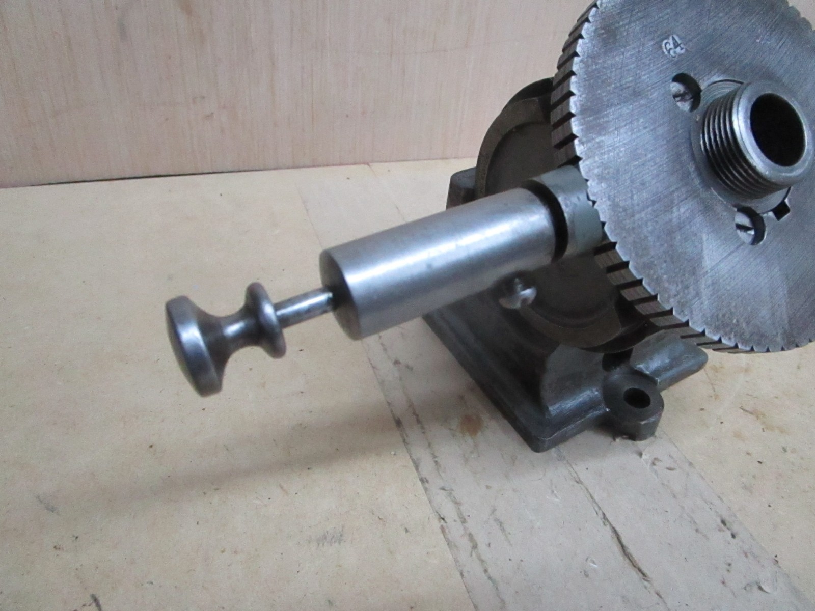 Vintage Dividing Head Lathe Machinist Tool Attachment Unknown Brand Hardinge ?