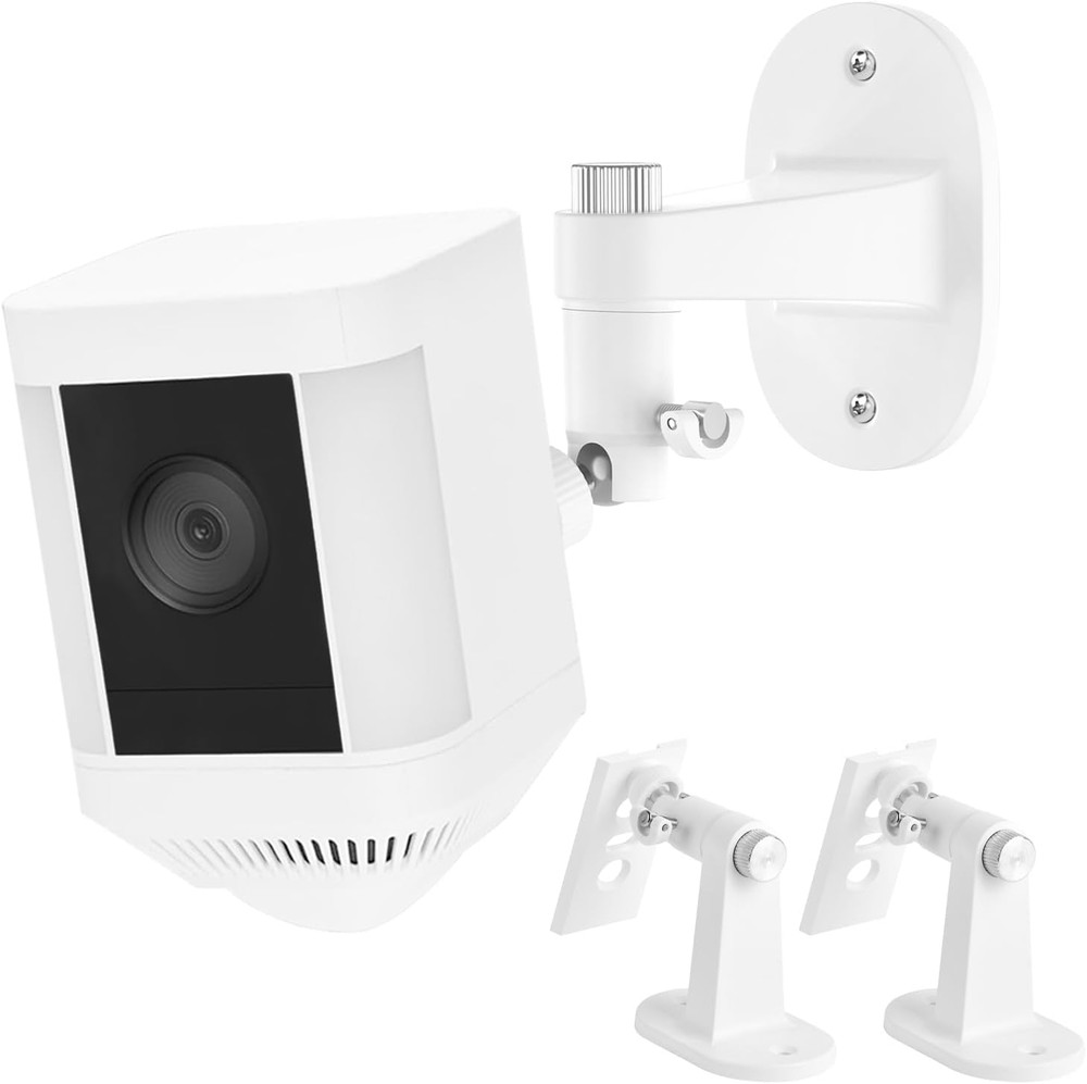 2Pack Adjustable Mounting Bracket for Ring Spotlight Cam Plus/Pro (Battery) and