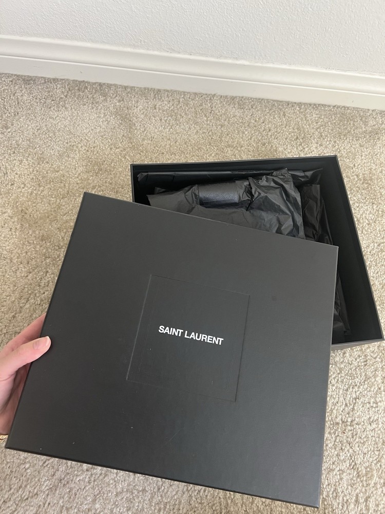 Saint Laurent Empty Black Gift Box