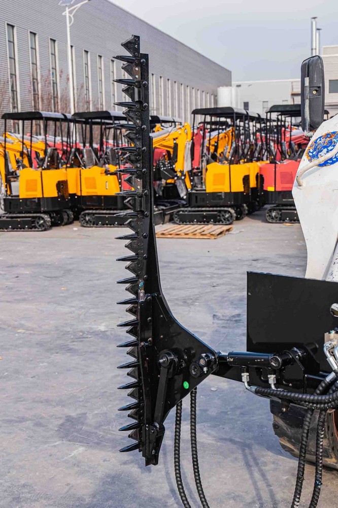 For Bobcat Hydraulic Hedge Trimmer Grass Cutter Attachment Skid Steer Loader