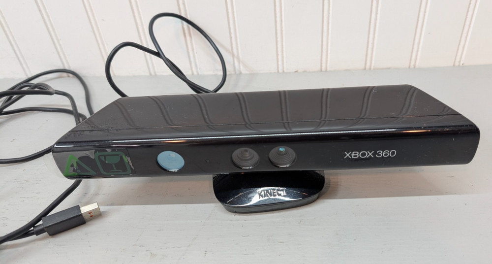 Microsoft Xbox 360 Kinect Camera Sensor Only Model 1414 Black Working Order