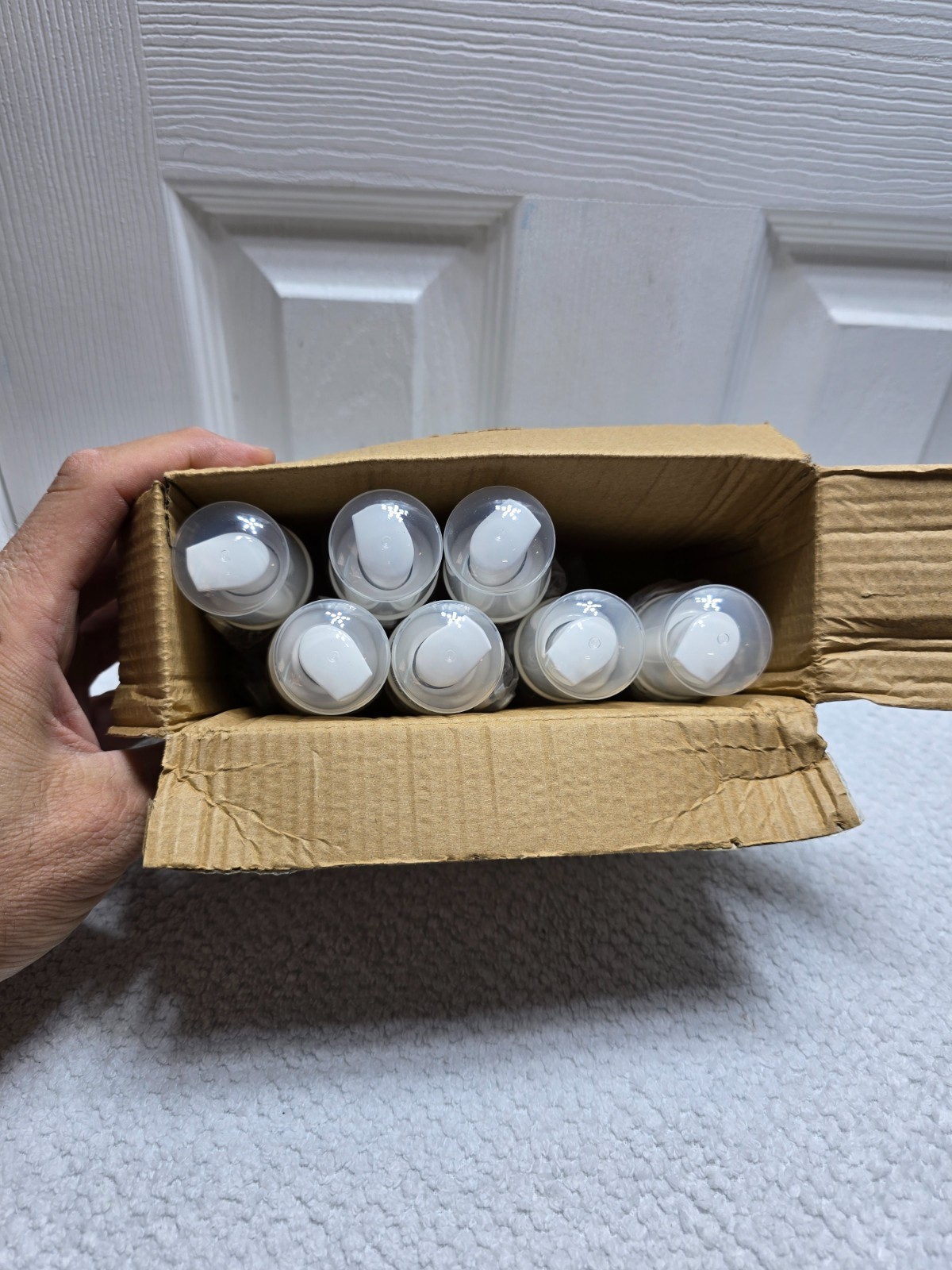 7 Pcs Foam Pump Bottle 2oz Foaming Soap Dispenser Travel Container BPA Free(c