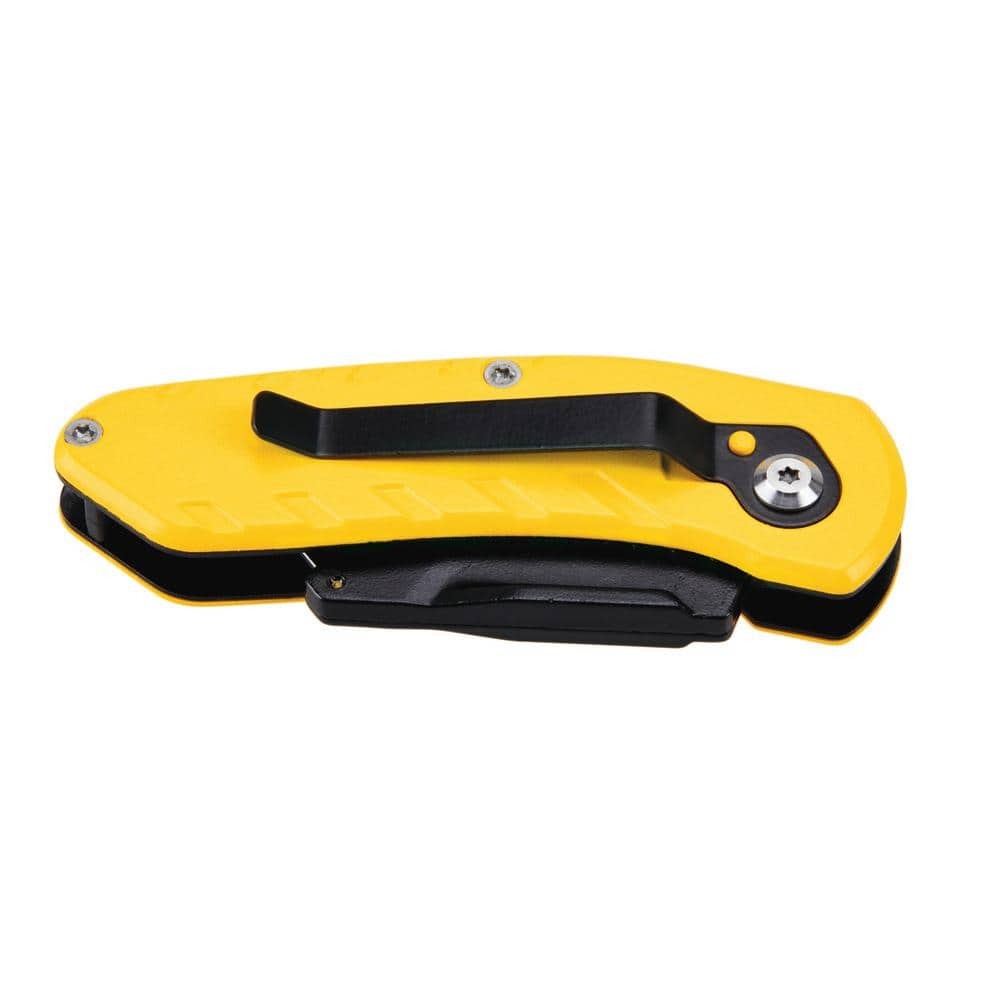 Folding Box Cutter (2-pack) Utility Pocket Knife Blade Work Push Button