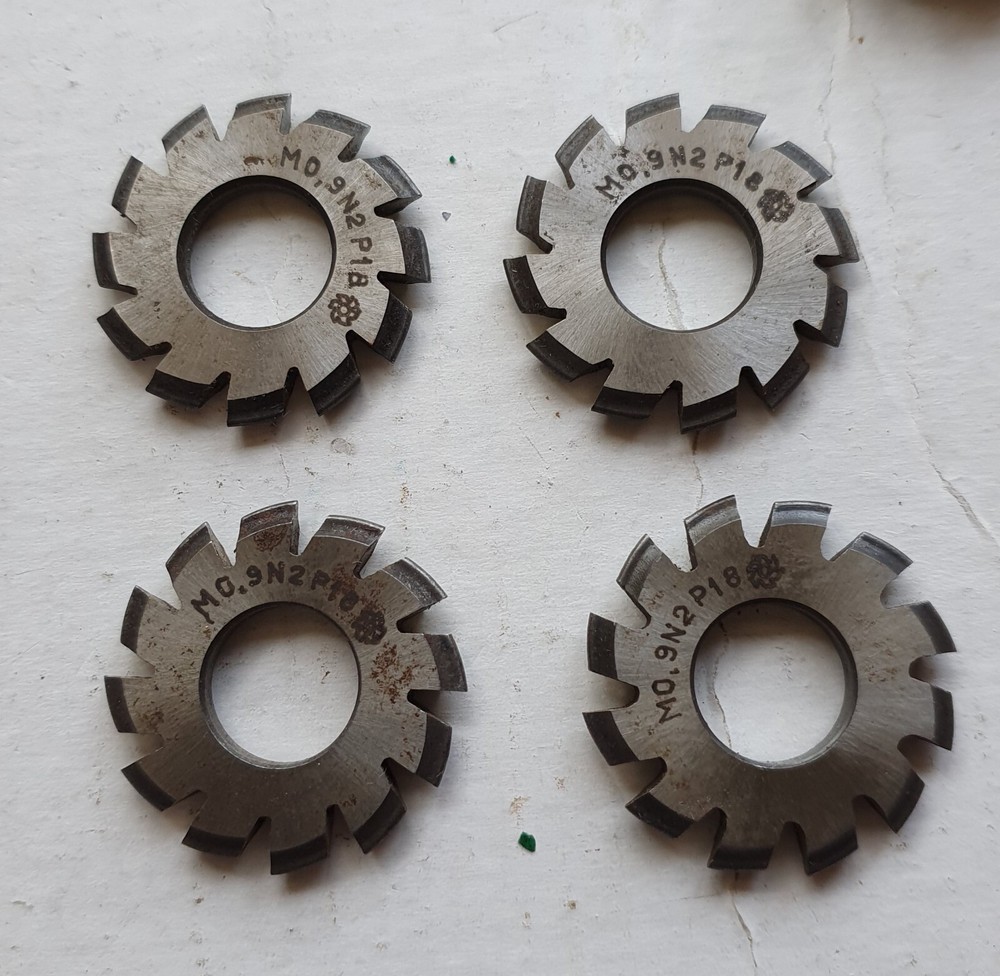 Involute Gears Cutter M 0.9 HSS