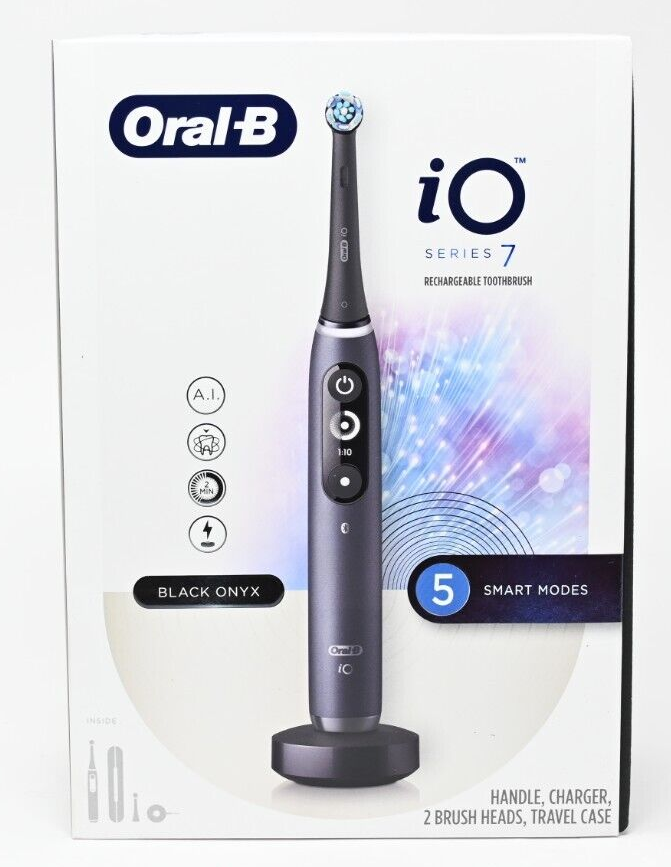 Oral-B iO Series 7 Connected Electric Toothbrush Onyx Black