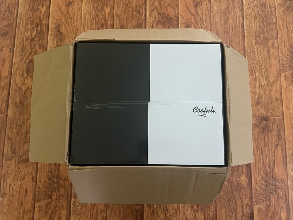 Cooluli Mini Fridge 20 Liter with Temperature Control White