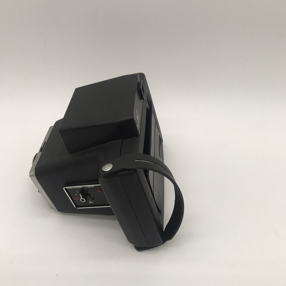Keystone Model 800 60 Second Everflash Black Vintage Instant Camera