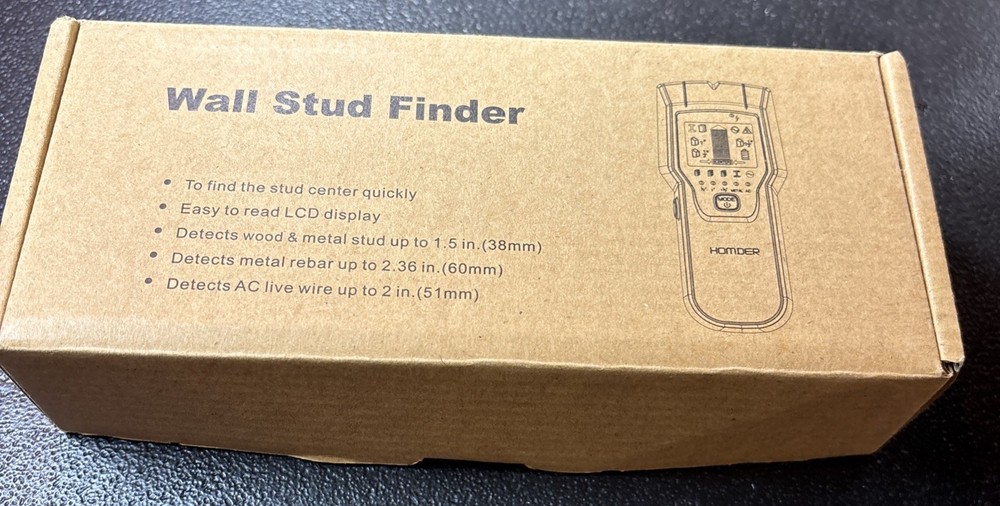 Homder Fun Stud Finder LCD Display Model TH560