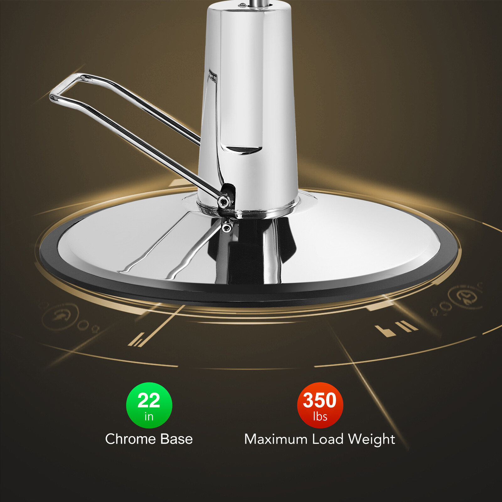 Heavy Duty Reclining Hydraulic Barber Chair All Purpose Salon Beauty Spa Styling