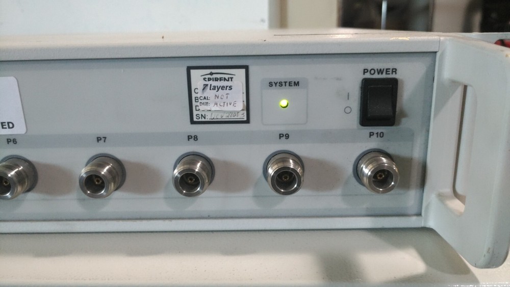 SPIRENT SR5058 Test Configuration Unit