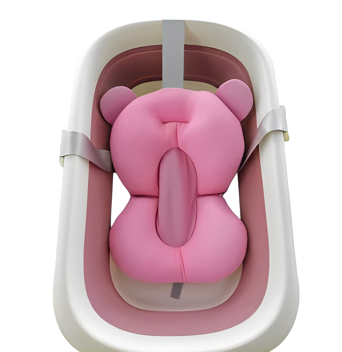 Foldable Baby Bath Tub Newborn Safety Collapsible Portable Infant Shower Bathtub