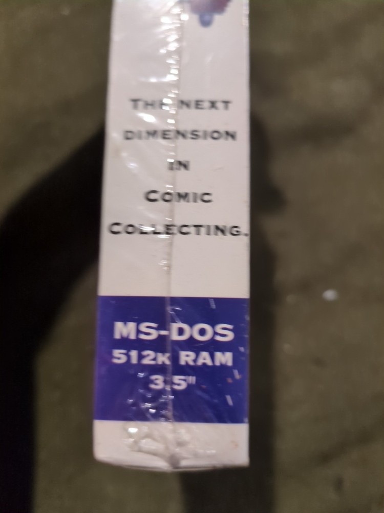 Vtg. Comic Book Keeper Computer PC Software Collection Organize Value Etc Sealed