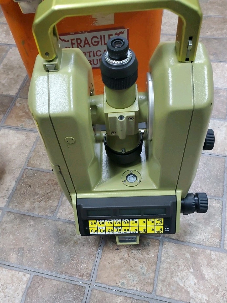 Leica Wild T2002 Theomat Electronic Precision Theodolite No battery