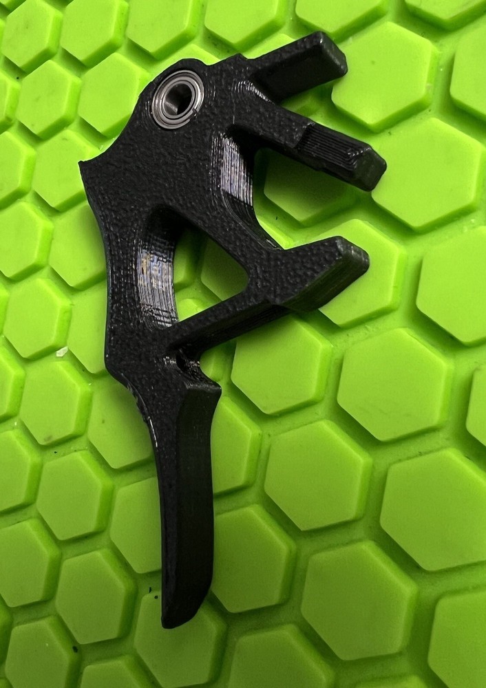 DYE M2/ M3+S/ DLS 3D PRINTED BILLY WING ROLLER MAGNET TRIGGER-BLACK -PAINTBALL