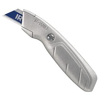 Irwin 2081101 Standard Fixed Utility Knife Silver