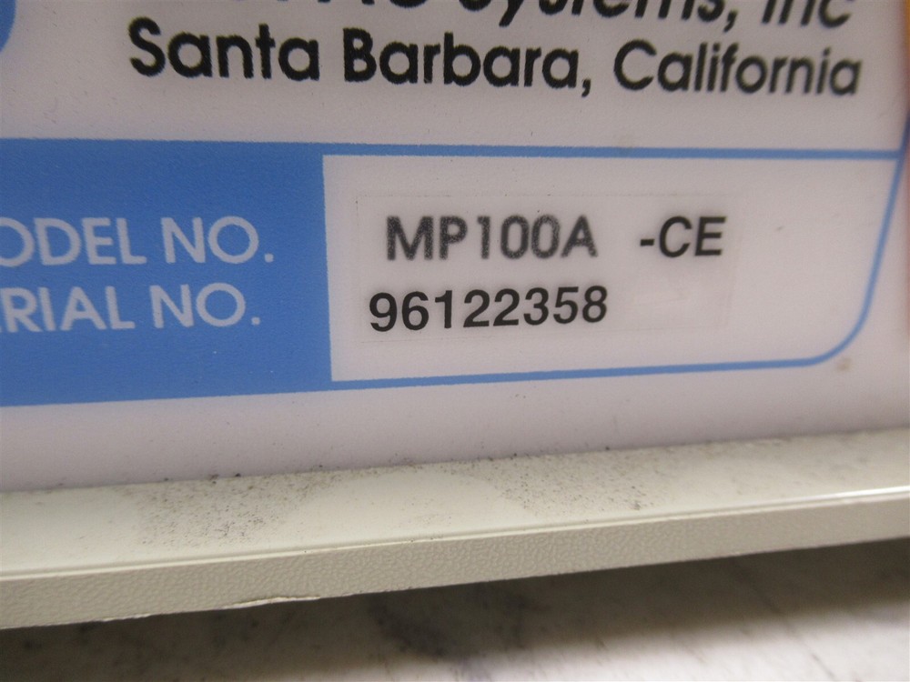 BIOPAC Systems MP100A-CE Data Acquisition Module with Cables