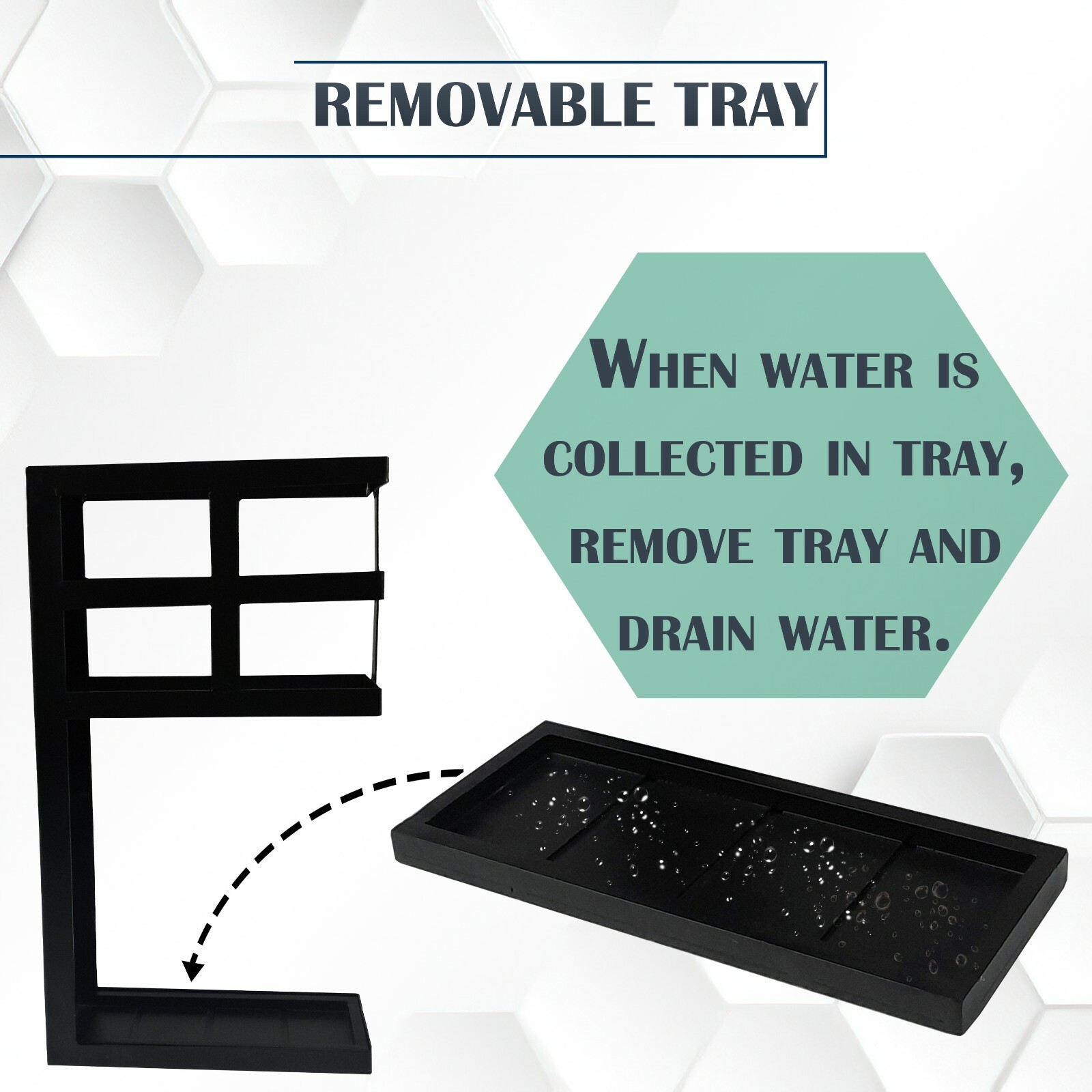 Freestanding Umbrella Holder with Removable Bottom Tray- Umbrella Stand Rack