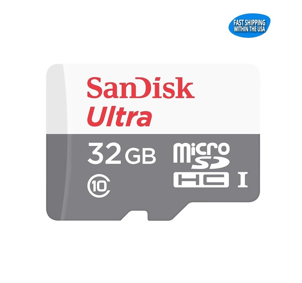 Sandisk Ultra 32GB MicroSD Memory Card works with Tablets and Computers Reliable
