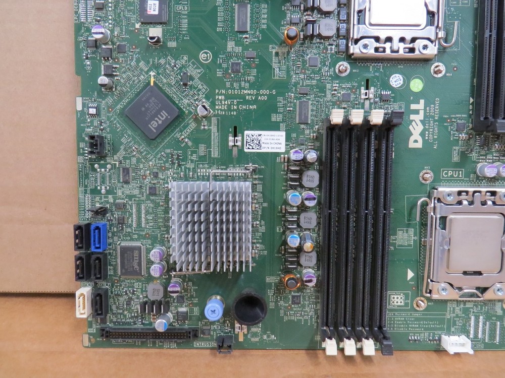 Dell 0H19HD Server Motherboard Dual Intel Xeon E5607 CPU Combo TESTED