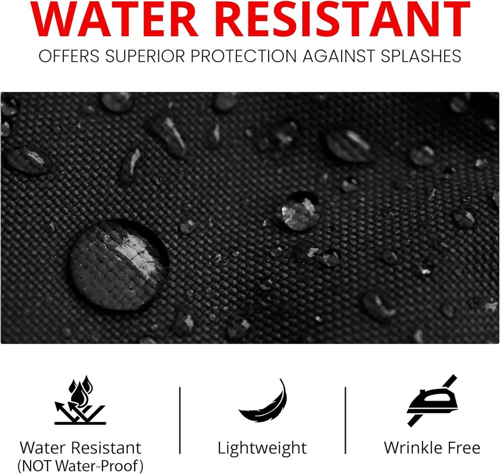 Utopia Kitchen 10 Pack Bib Apron Adjustable with 2 Pockets, 10 Pack, Black