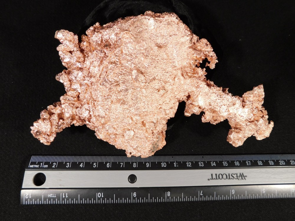 Huge! Super Heavy Solid COPPER NUGGET or Native Copper Float Michigan 888gr
