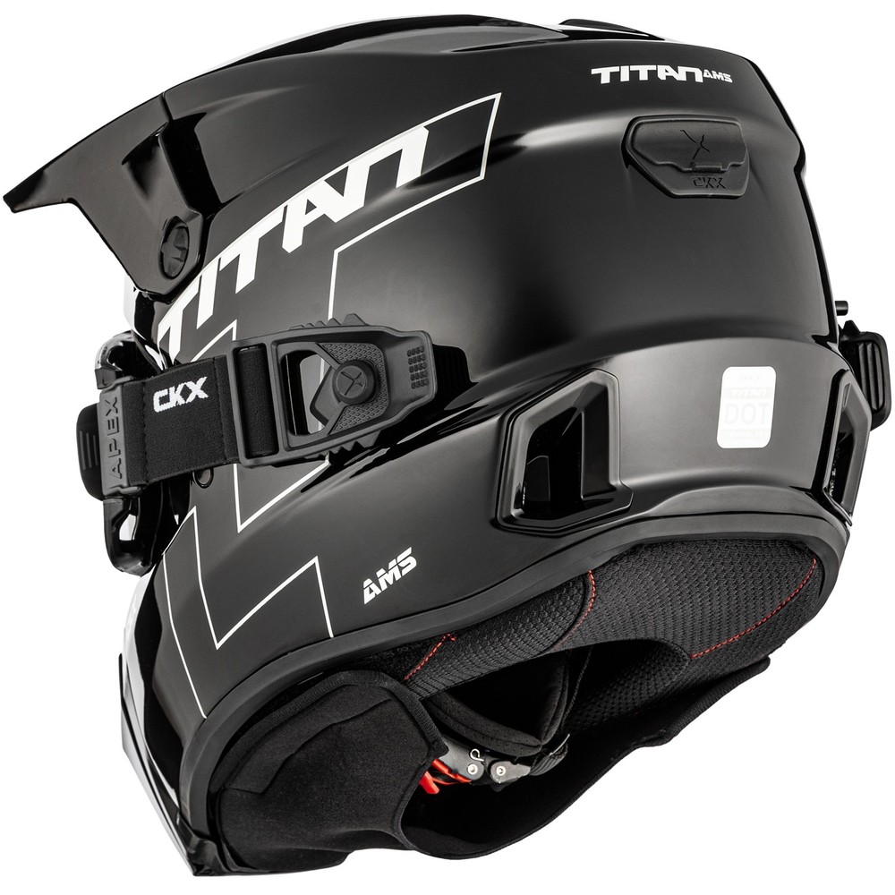 CKX Titan AMS Helmet Solid - Apex Goggle included