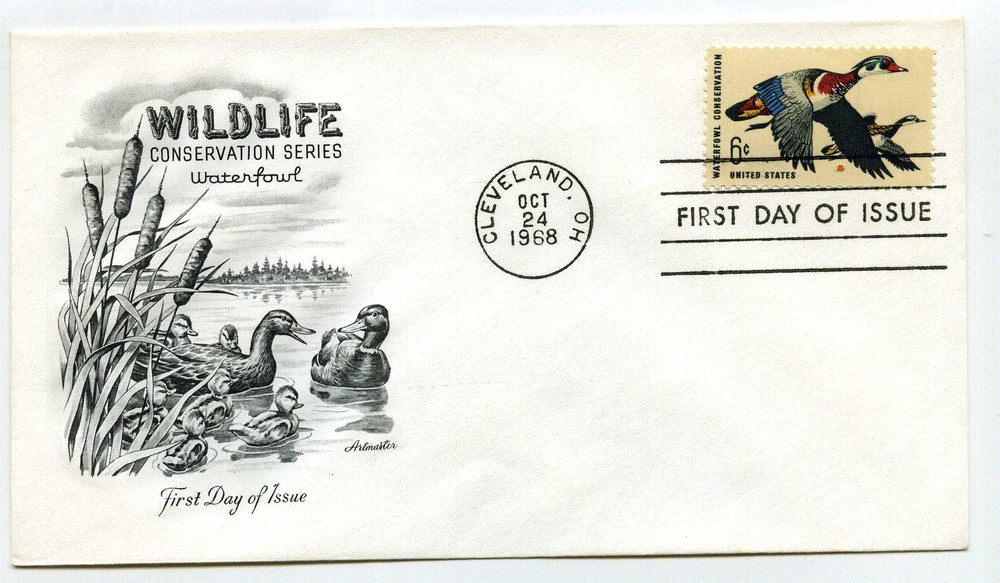 1362 Waterfowl Conservation Artmaster  FDC