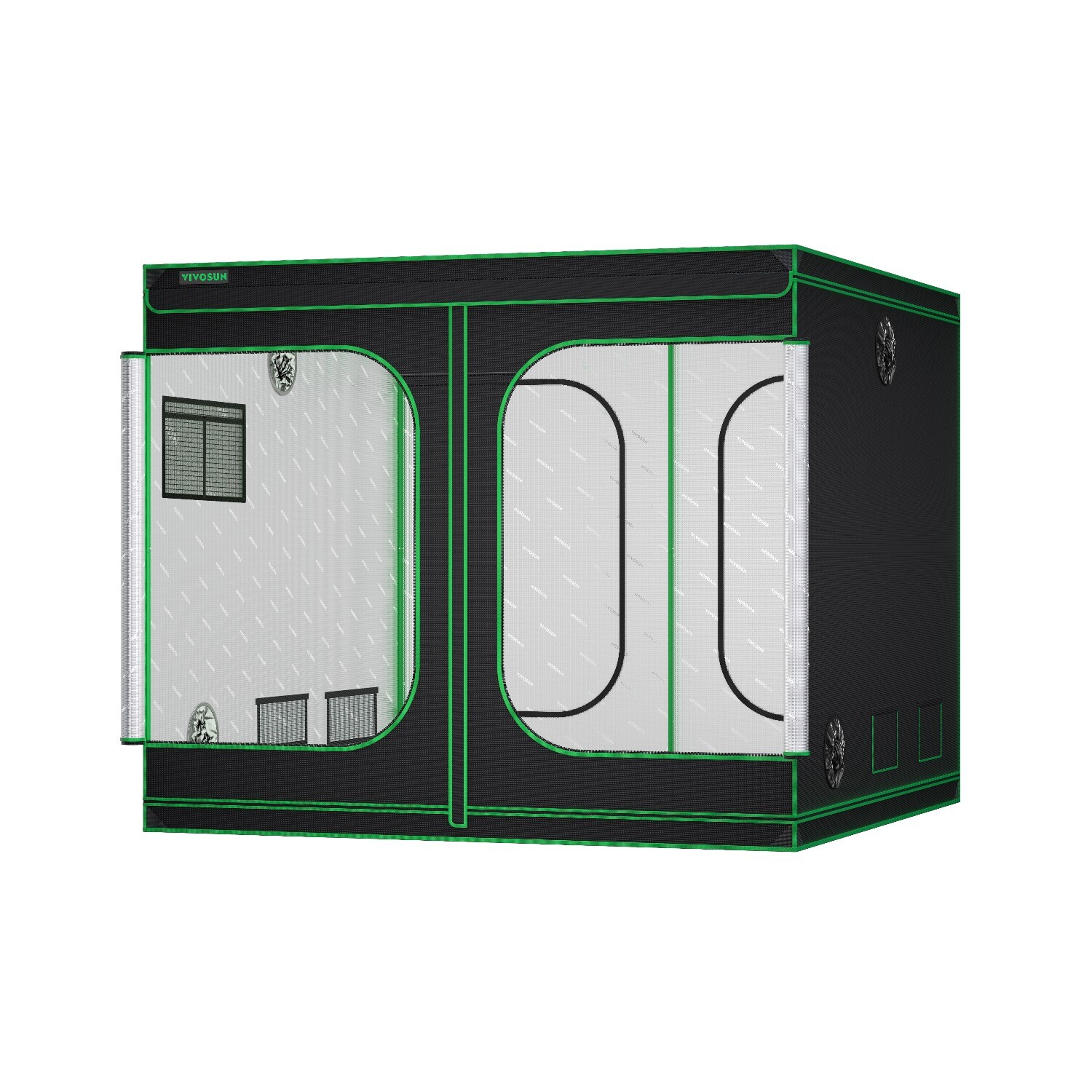 VIVOSUN 8'x8' Hydroponic Indoor Grow Tent for 16-24 Plants Growing 96"x96"x80"