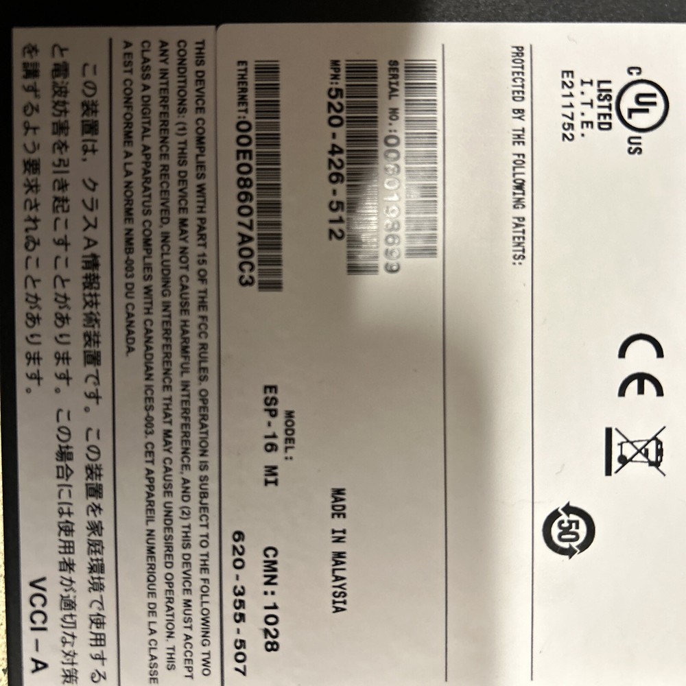 Avocent ESP-16 MI