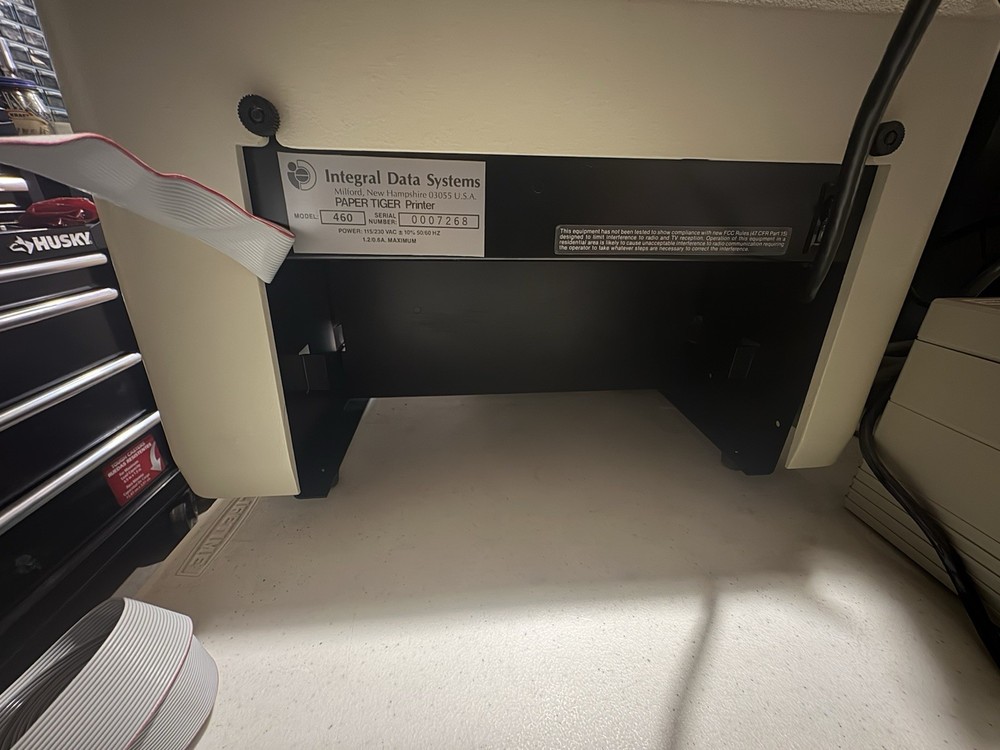 Integral Data Systems IDS PAPER TIGER Printer Model 460 Vintage Impact Printer