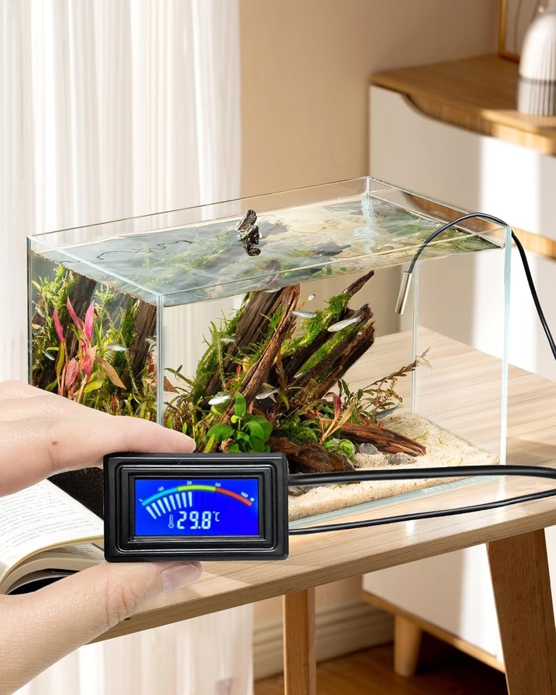 High Accuracy Digital Thermometer with LCD Display, USB Powered & Switchable ℉/℃