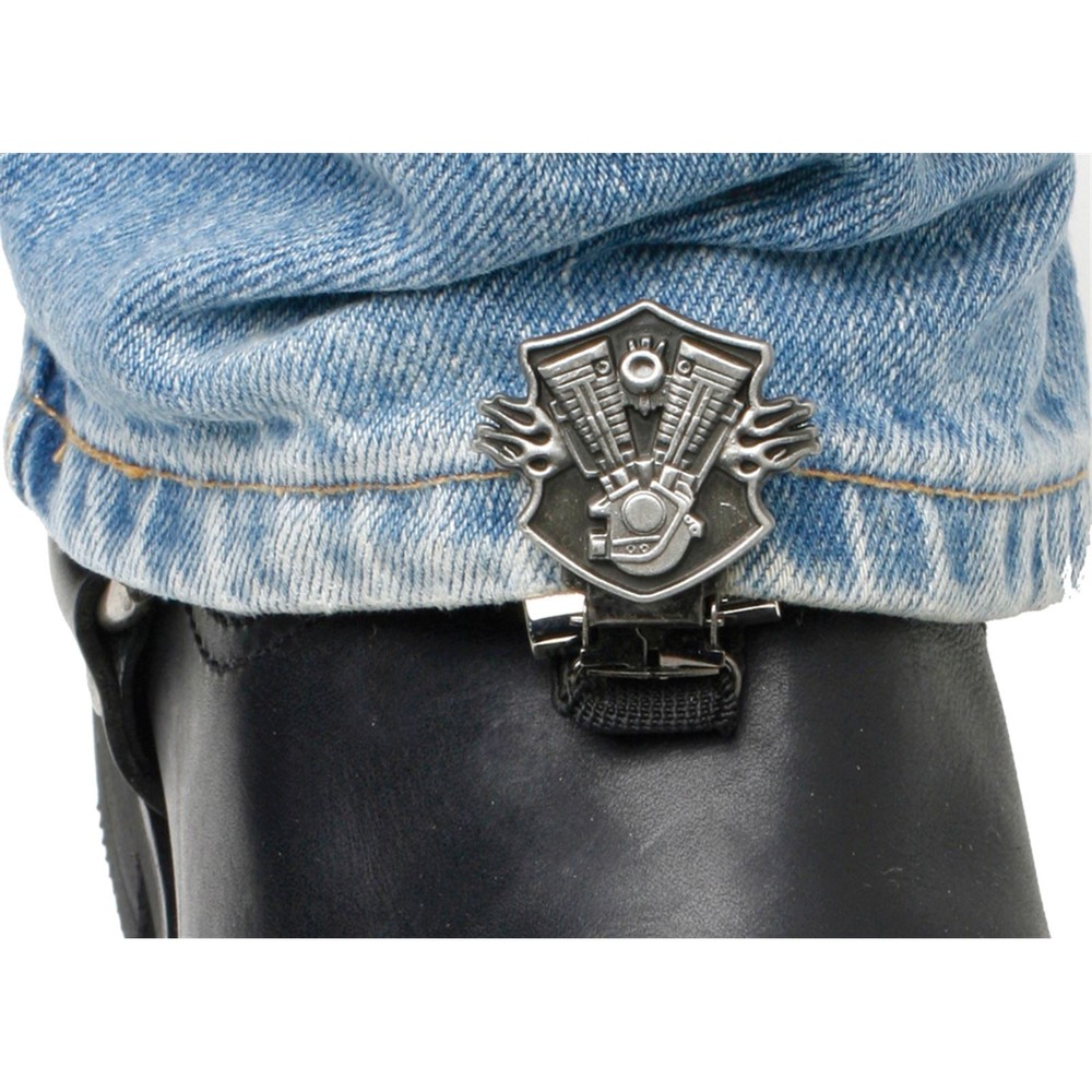 Ryder Clips Stirrup/Strap Boot Type (Engine/Shield) ESS-FC