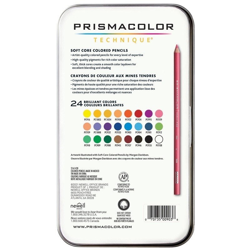 Technique Colored Pencils 24 Count Drawing Set Fireworks Tutorials Blending Art