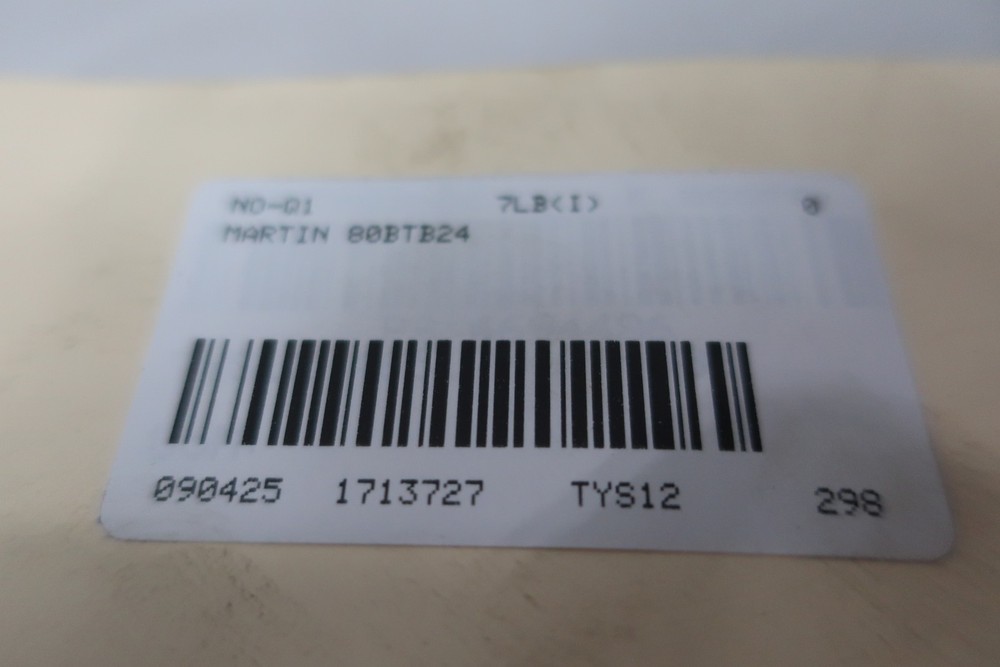 Martin 80BTB24 Single Roller Chain Sprocket 24t