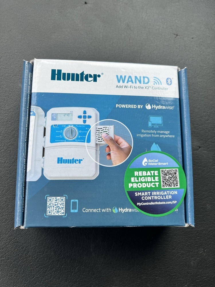 Hunter X2 Wand WiFi with Bluetooth Module for X2 Sprinkler Timer Contoller