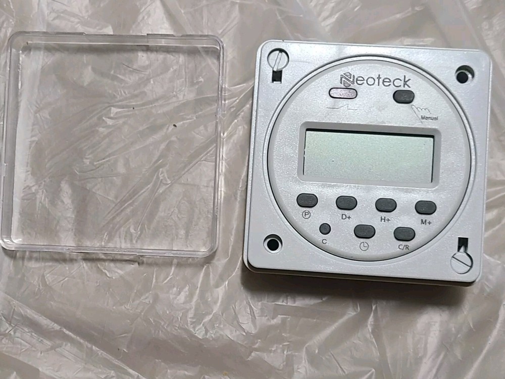 Neoteck 16A LCD Digital Electronic Programmable Timer Module 12 Volt