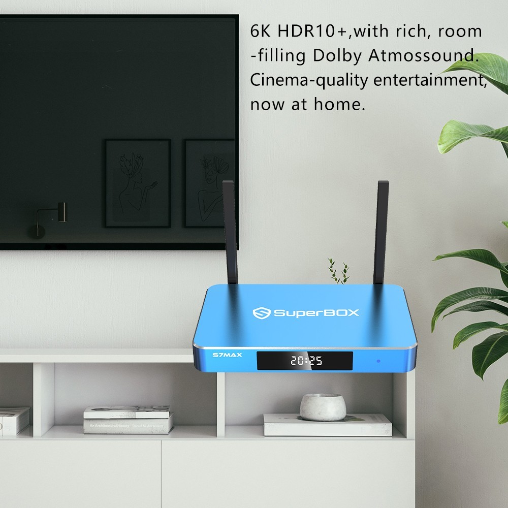 SuperBOX S7 Max HaveTime Shift Android Streaming Same Day Shipping message to Me