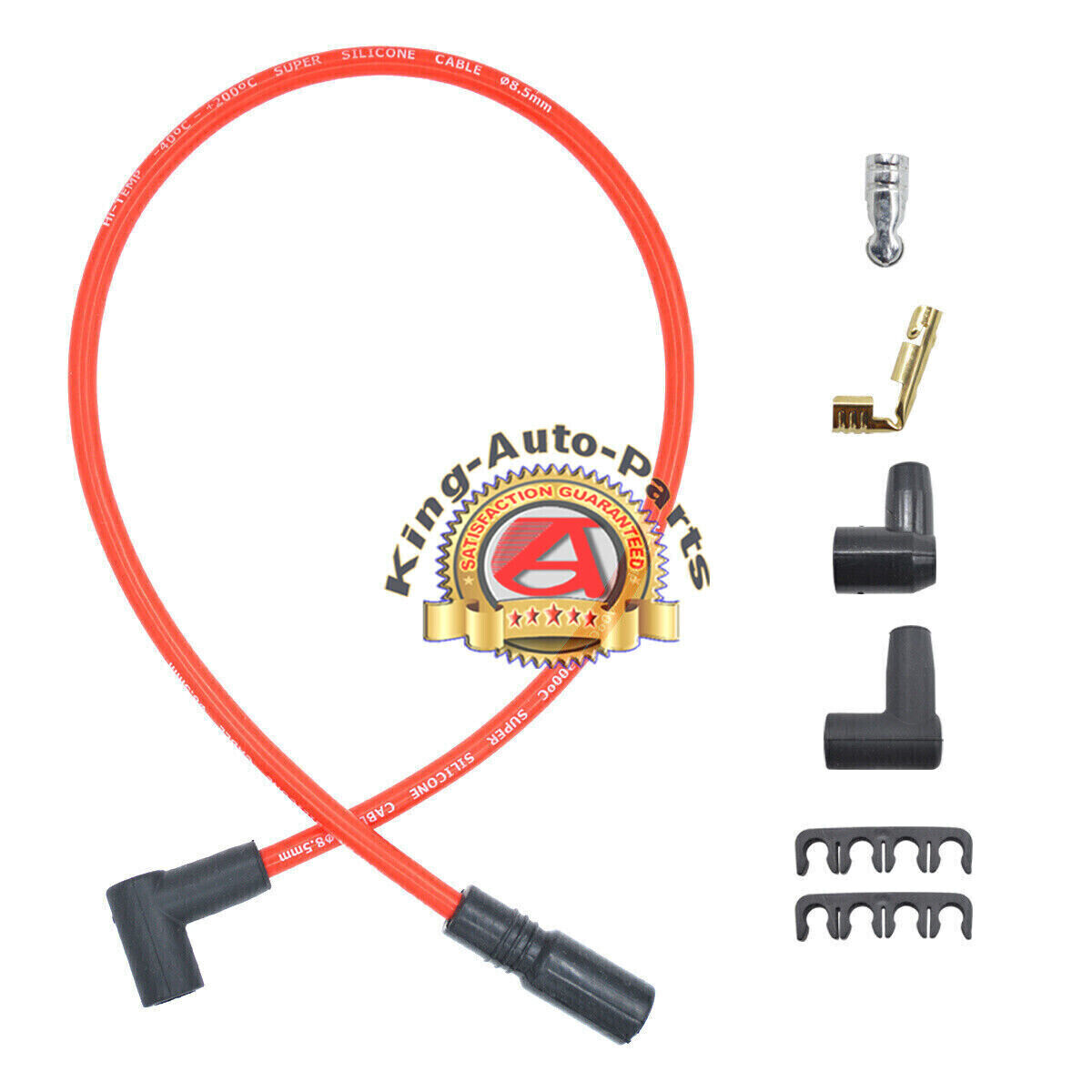 GM01 Distributor & AcDelco Spark Plugs & Wires for 96-02 GMC Cadillac Chevy 5.7L