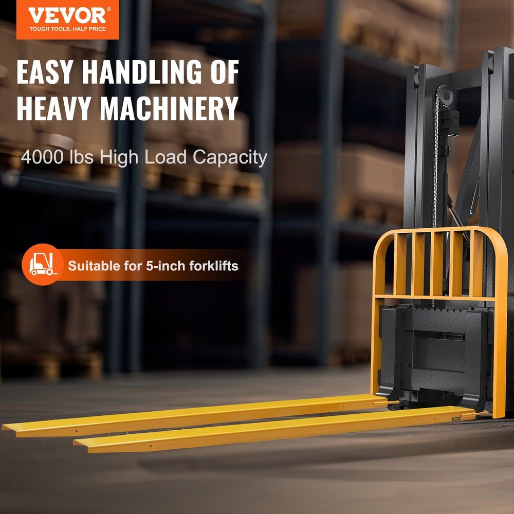 Fork Attachment Set 96in Length 5.5in Width 4000lb Cap