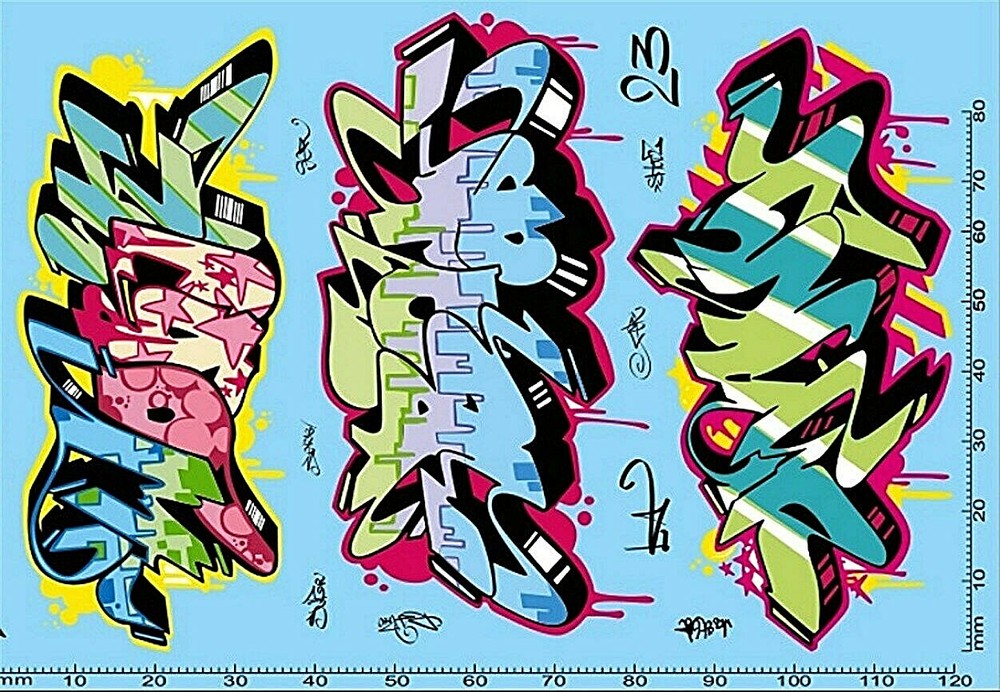Graffiti 2 Modelcar Decal 1:43 Decals
