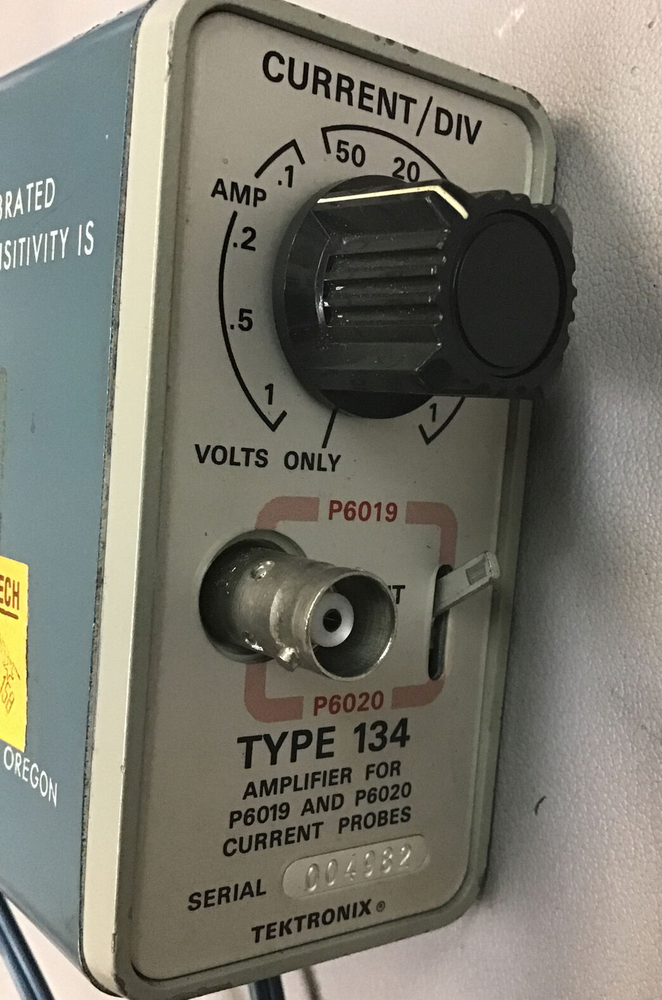 Tektronix P6020 Type 134 Current Probe Amplifier with Current Probe (B371)